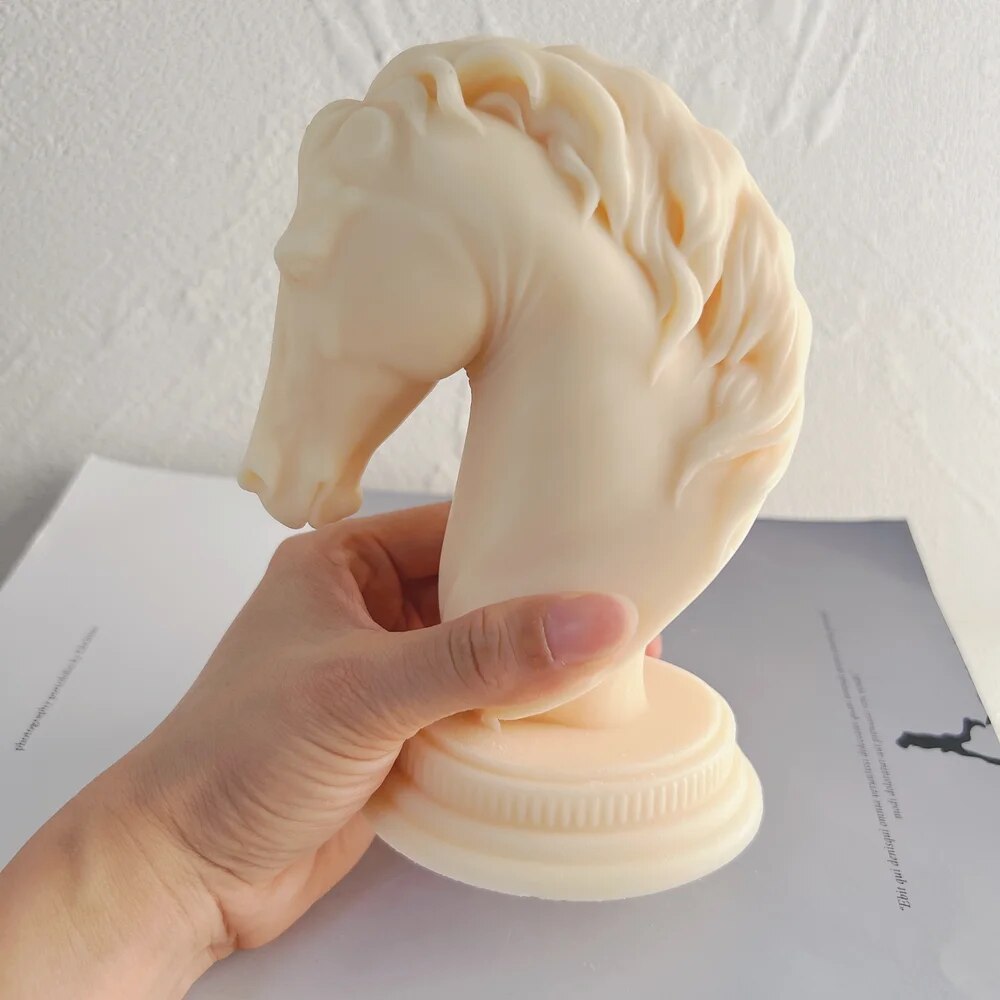 Horse Head Candle Mould