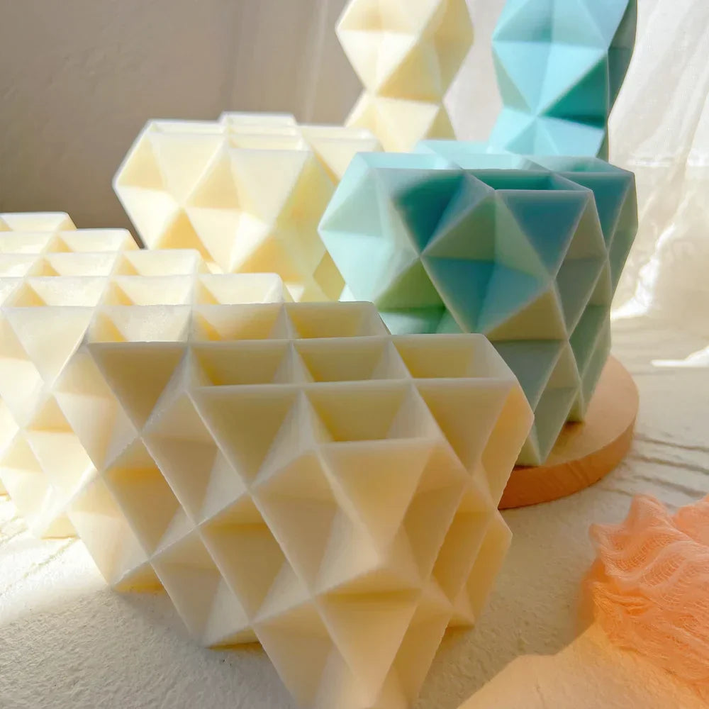 Large Diamond Rubik's Cube Silicone Mould