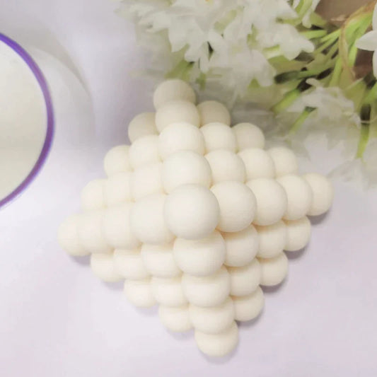 Boho Style Pyramid Bubble Candle Silicone Mould