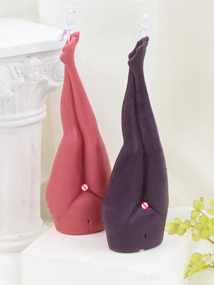 Lady Legs Silicone Candle Mould