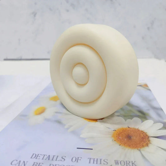 Boho Round Doughnut Candle Mould