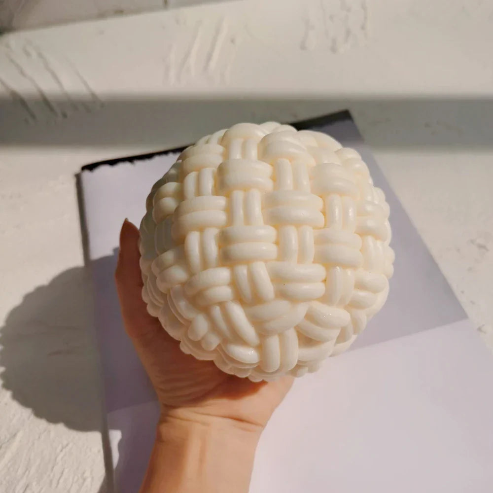 Yarn Ball Silicone Candle Mould
