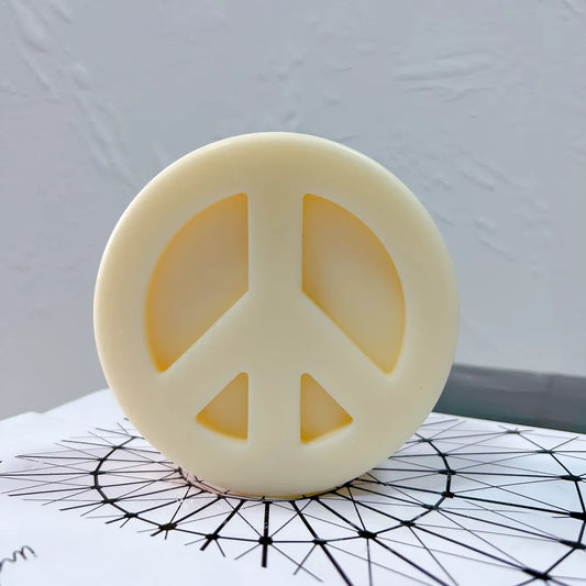 Peace Sign Candle Mould