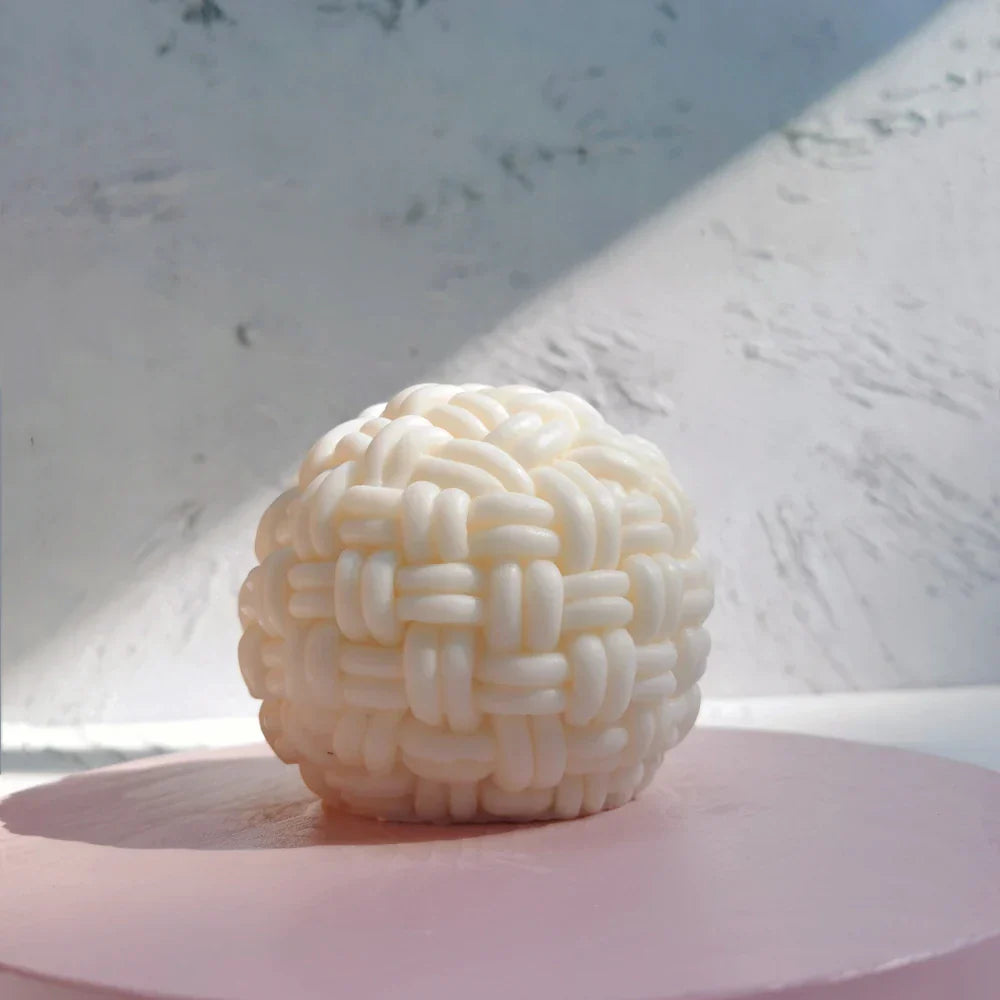Yarn Ball Silicone Candle Mould