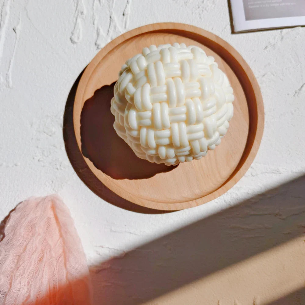Yarn Ball Silicone Candle Mould