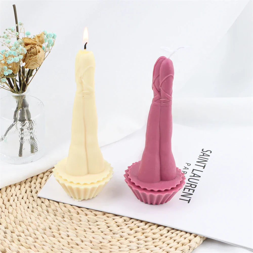 Lady Legs Silicone Candle Mould
