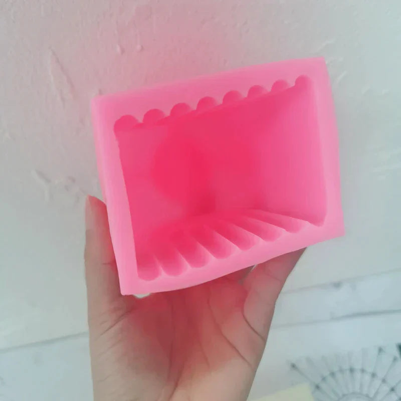 Boho Rainbow Arch Candle Silicone Mould
