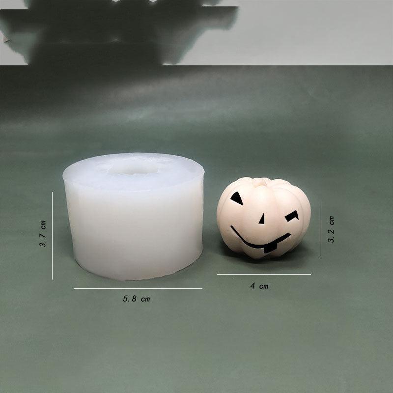 Halloween 3D Pumpkin Silicone Candle Mould Candles Moulds