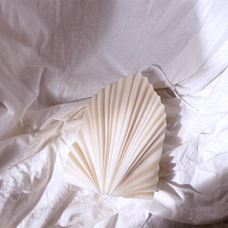 Handcrafted Scallop-Shaped Candle Mould for Elegant Home Décor Candles Moulds