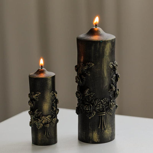 Handmade Cylindrical Scented Candle DIY Mould Candles Moulds
