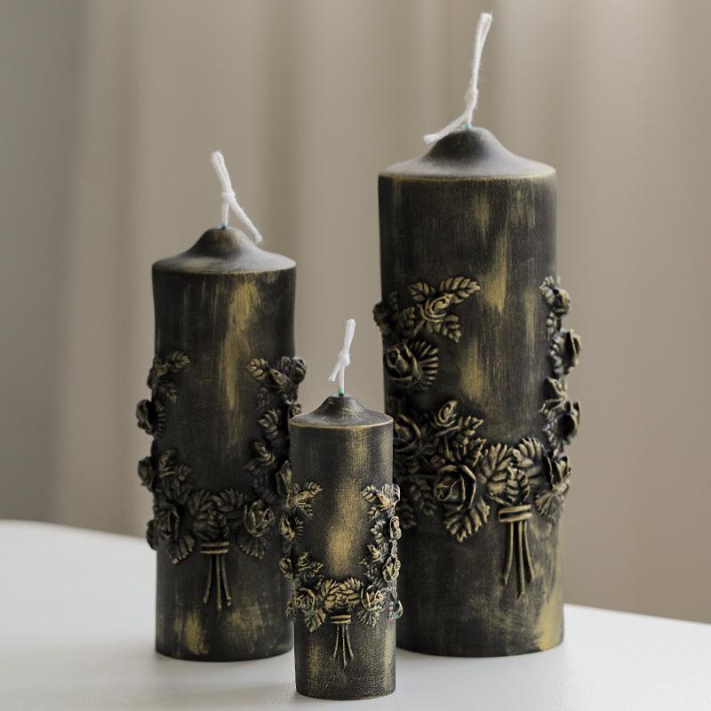 Handmade Cylindrical Scented Candle DIY Mould Candles Moulds