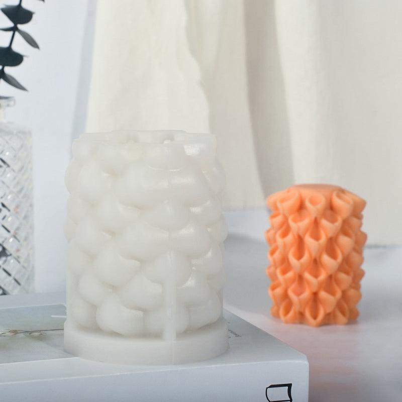 Flower Pillar Silicone Moulds For Candle Making