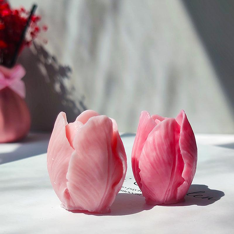Handmade Tulip Flower Candle Mould Candles Moulds