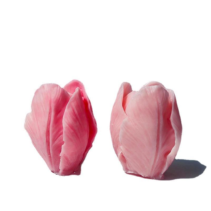Handmade Tulip Flower Candle Mould Candles Moulds