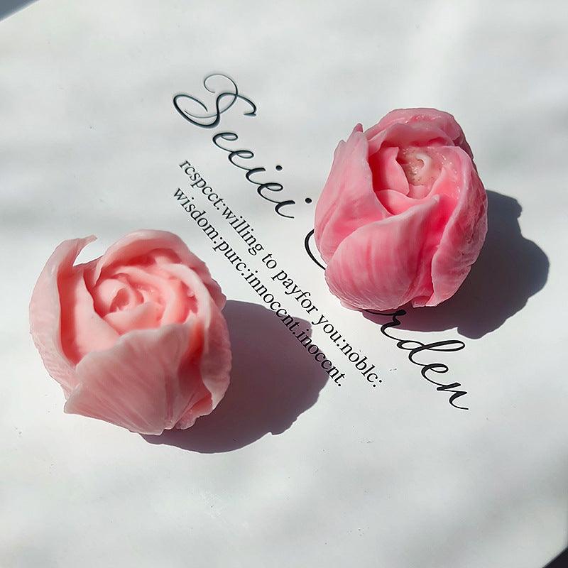 Handmade Tulip Flower Candle Mould Candles Moulds