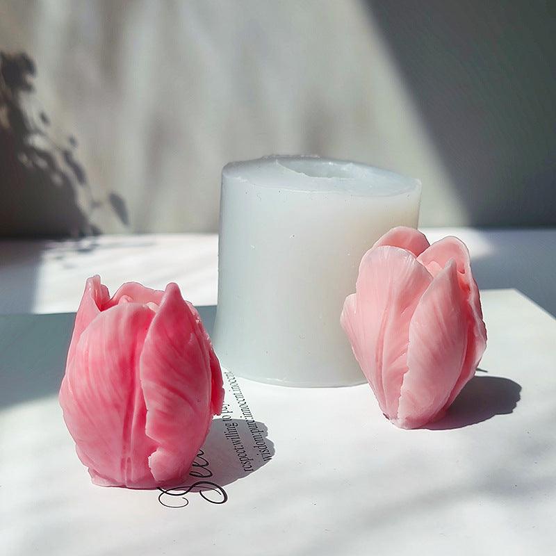 Handmade Tulip Flower Candle Mould Candles Moulds