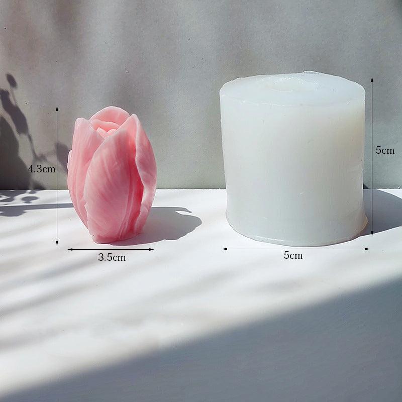 Handmade Tulip Flower Candle Mould Candles Moulds