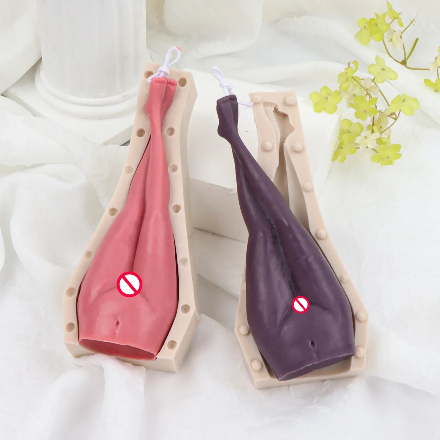 Lady Legs Silicone Candle Mould