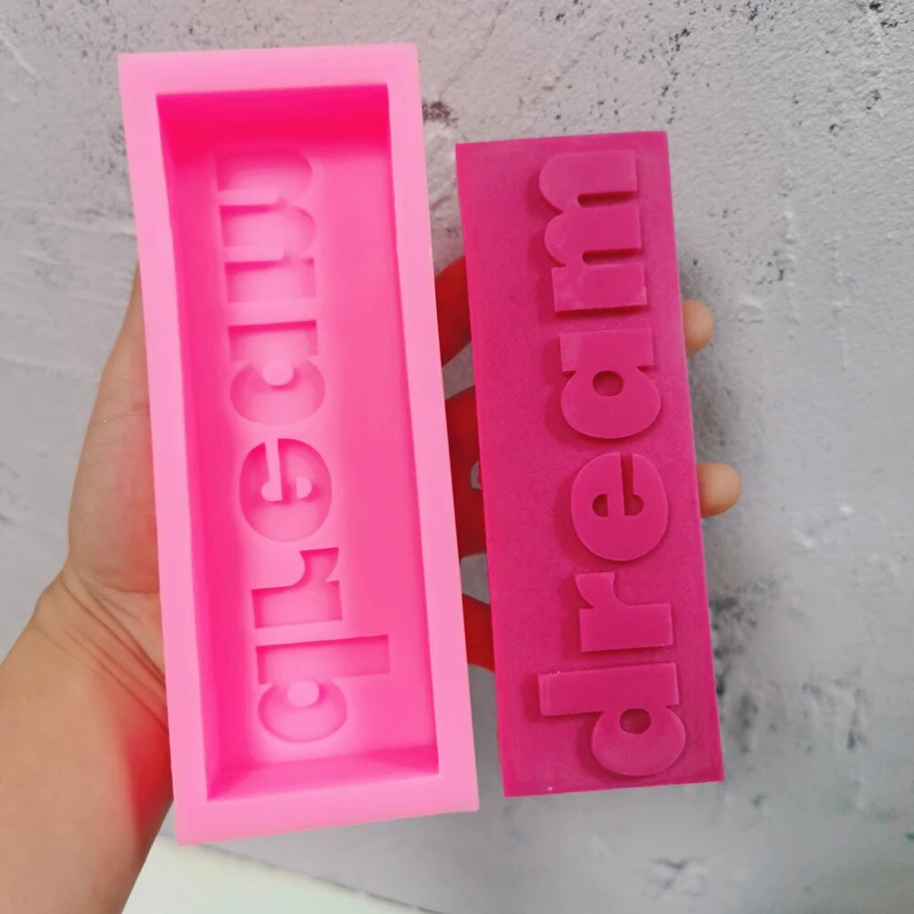 DIY 16 Designs Extra Babe Mood Words Slogan Candle Silicone Mould