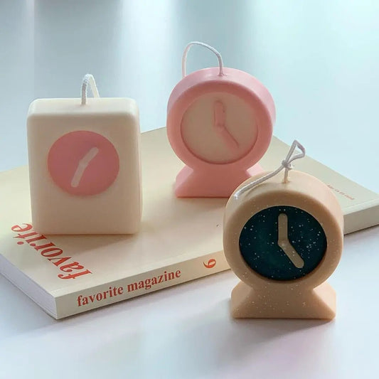 Alarm Clock Candle Mould