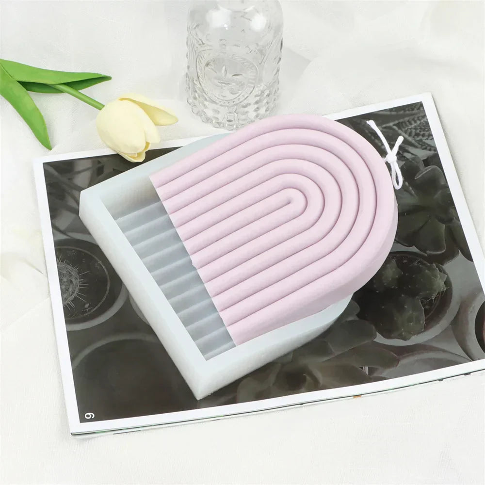 Rainbow Arch Candle Mould