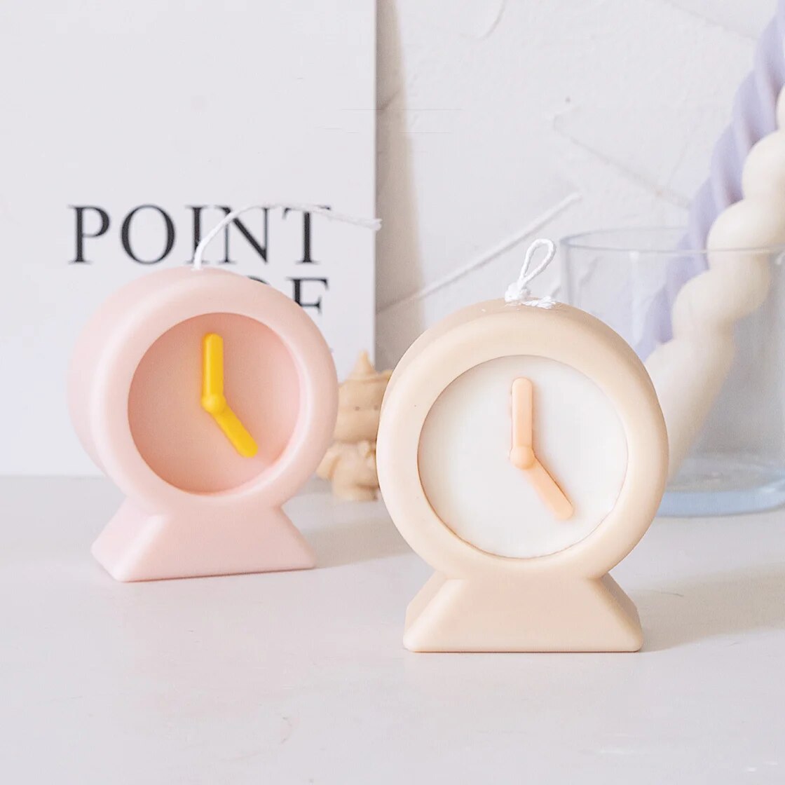 Alarm Clock Candle Mould
