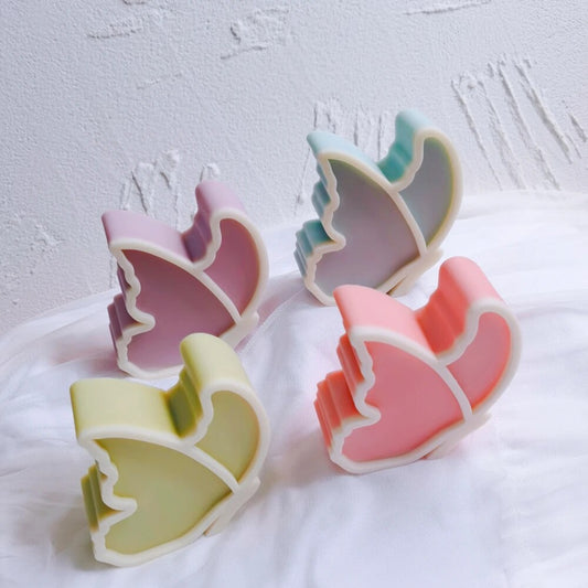3D Cute Butterfly Candle Silicone Mould