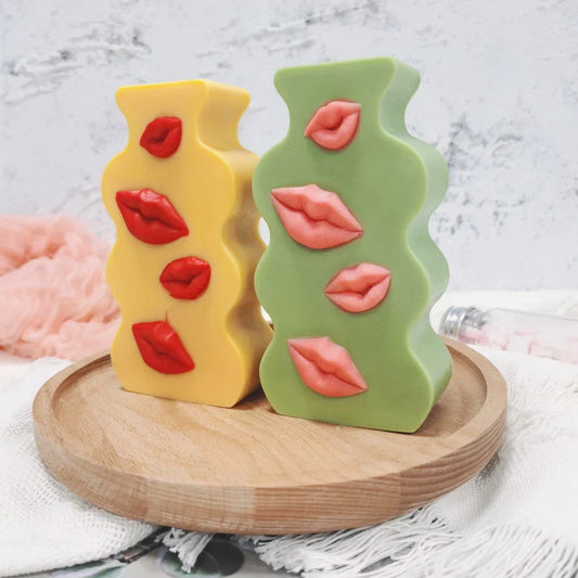 Pucker Up Lips Candle Moulds
