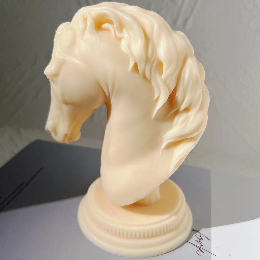 Horse Head Candle Mould