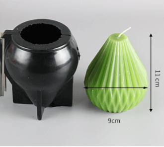Honeycomb Candle Mould , Quadrilateral cylindrical candle Mould, and Pear Shape Candle Mould Candles Moulds