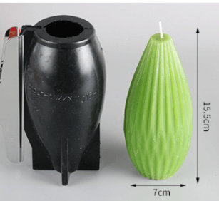 Honeycomb Candle Mould , Quadrilateral cylindrical candle Mould, and Pear Shape Candle Mould Candles Moulds