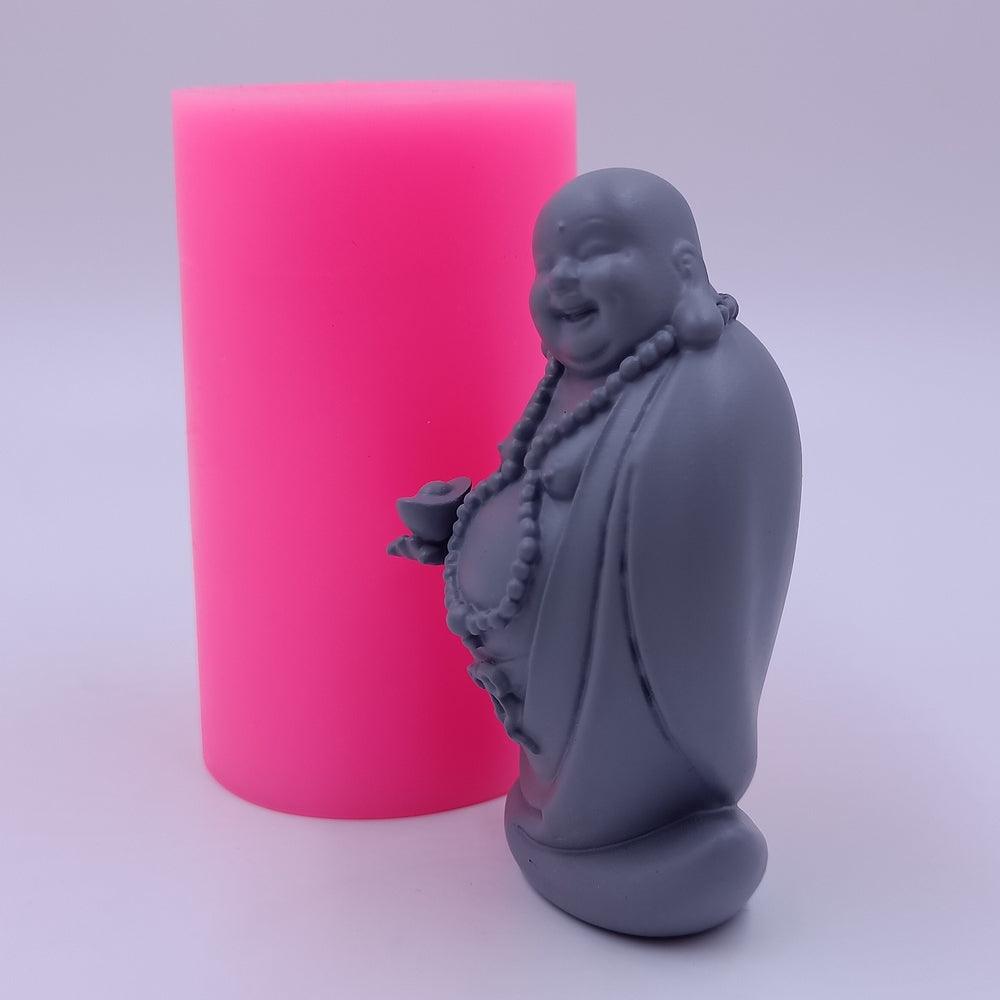 Laughing Buddha Candle Mould Silicone Candles Moulds