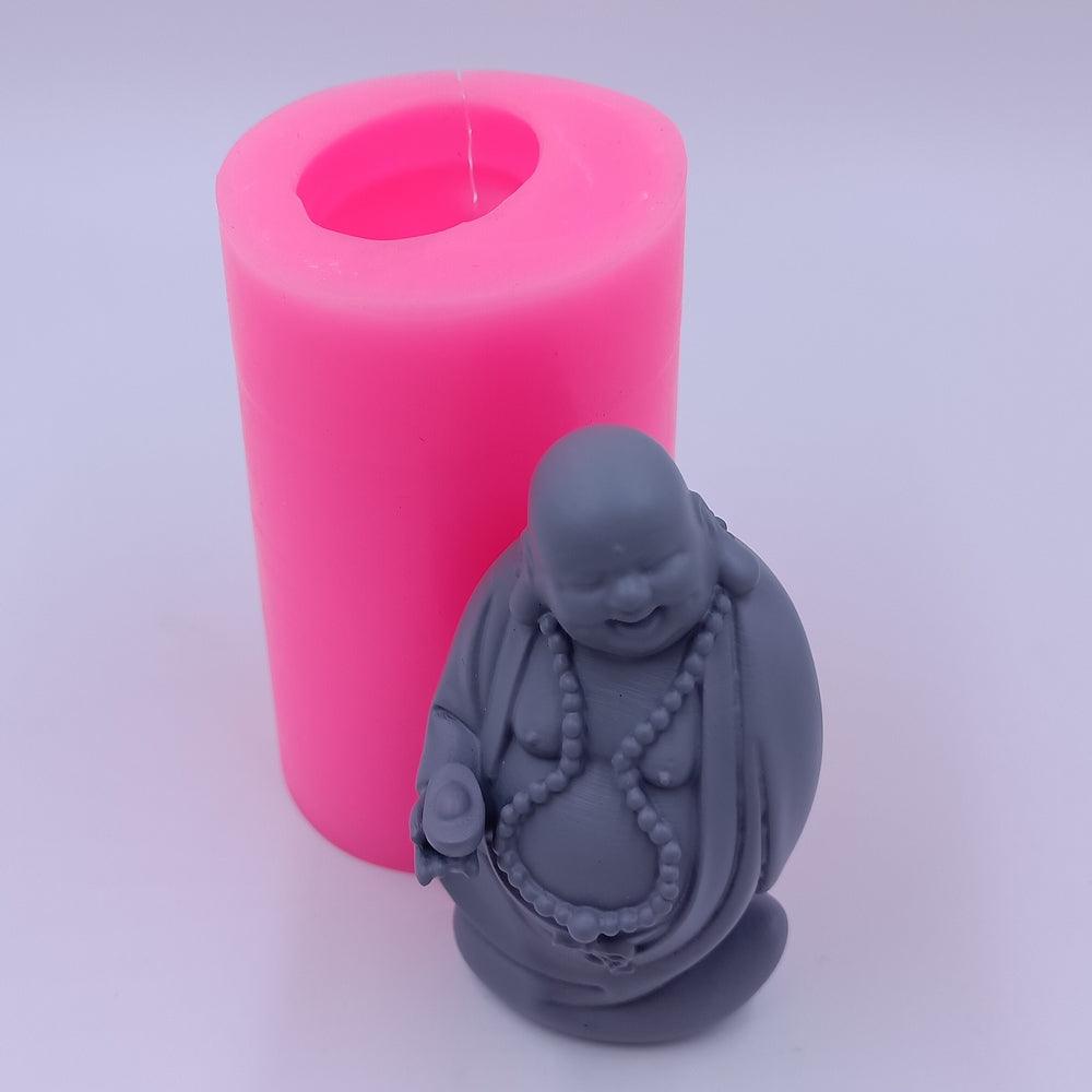 Laughing Buddha Candle Mould Silicone Candles Moulds