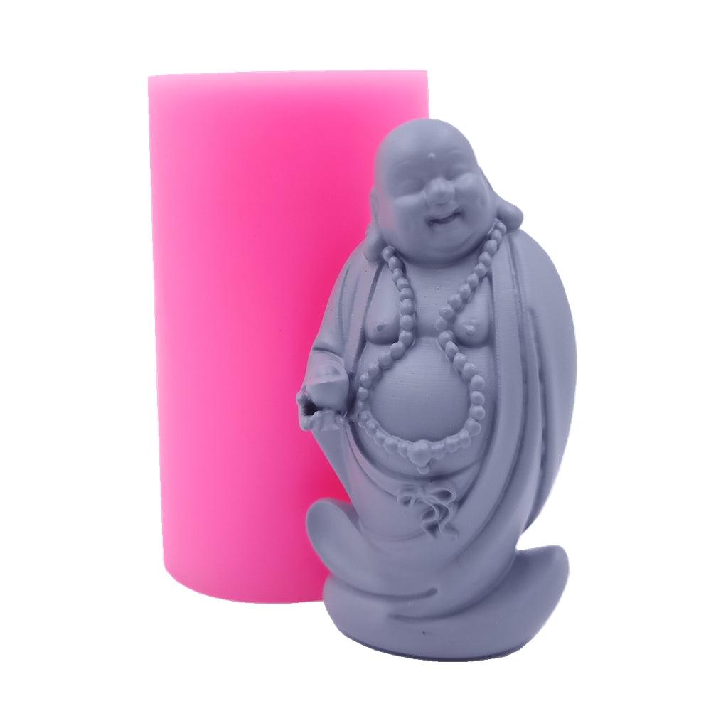 Laughing Buddha Candle Mould Silicone Candles Moulds