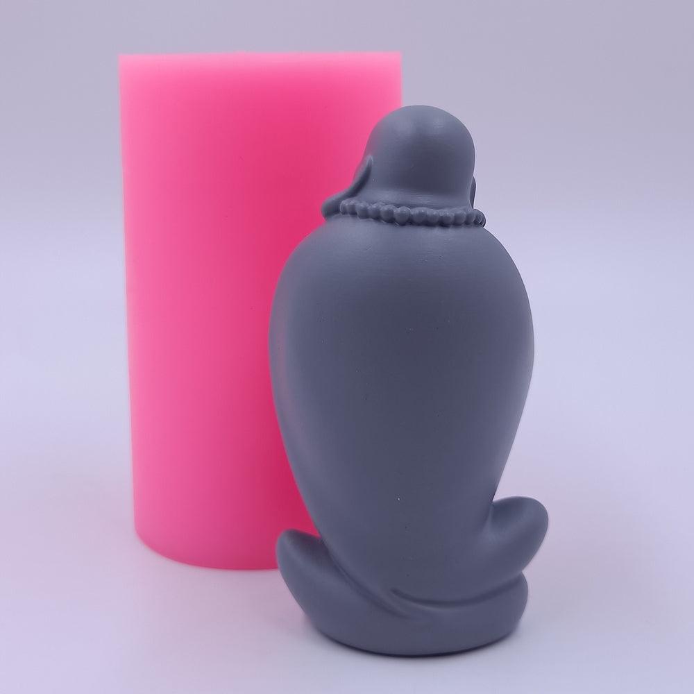Laughing Buddha Candle Mould Silicone Candles Moulds