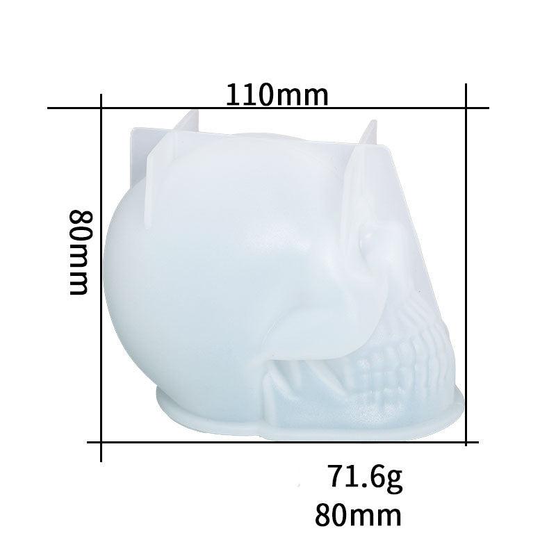 Laughing Skull Candle Mould Candles Moulds