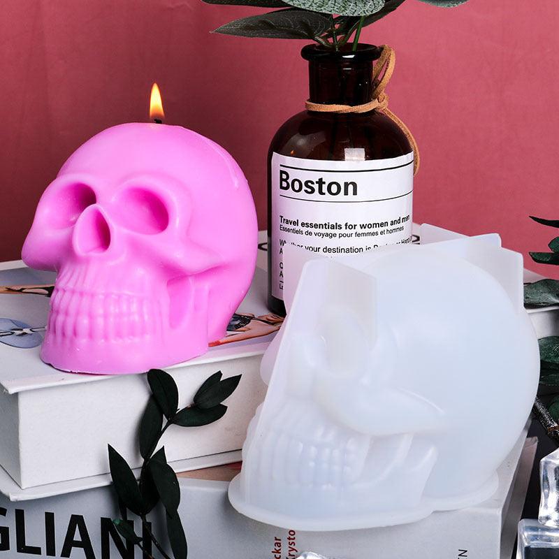 Laughing Skull Candle Mould Candles Moulds
