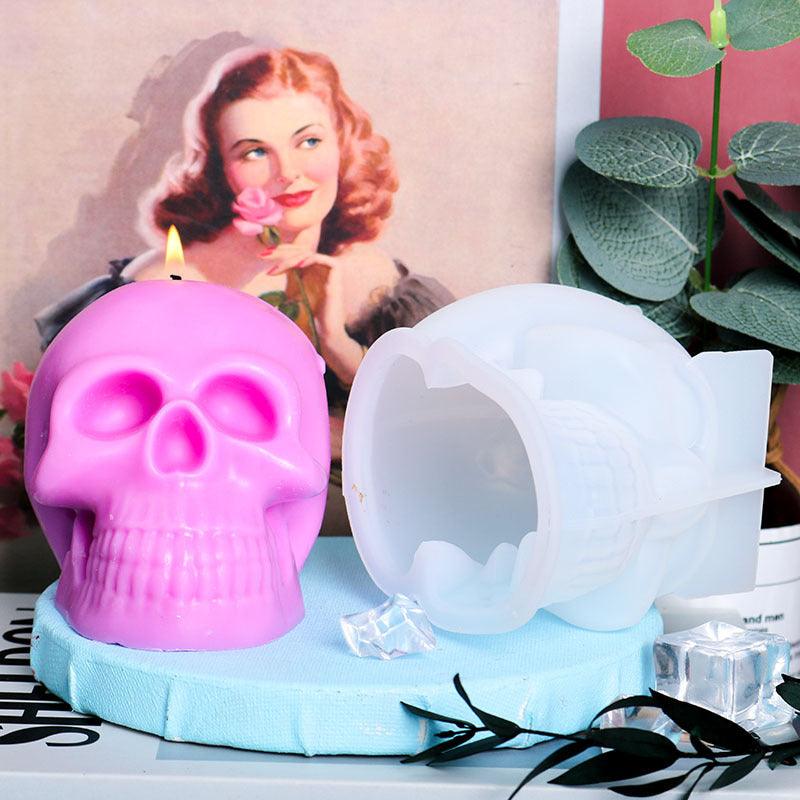 Laughing Skull Candle Mould Candles Moulds