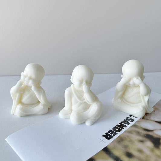 Little Monk Aromatherapy Homemade Candle Mould Candles Moulds
