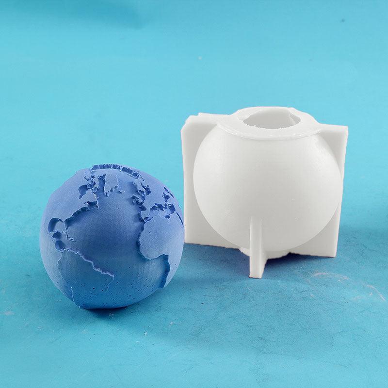 Round Earth Candle Mould