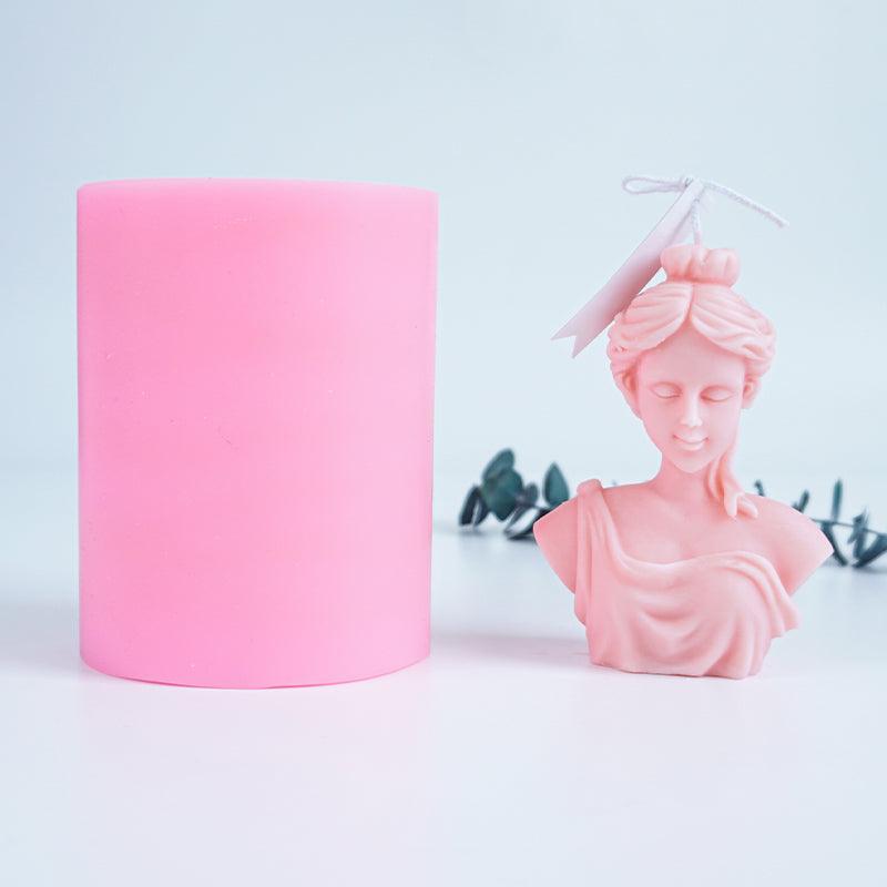 Muse Portrait Candle Mould: Create Stunning Candles with a Touch of Artistry Candles Moulds