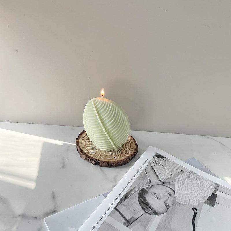 Nordic Style Leaf Candles Silicone Mould