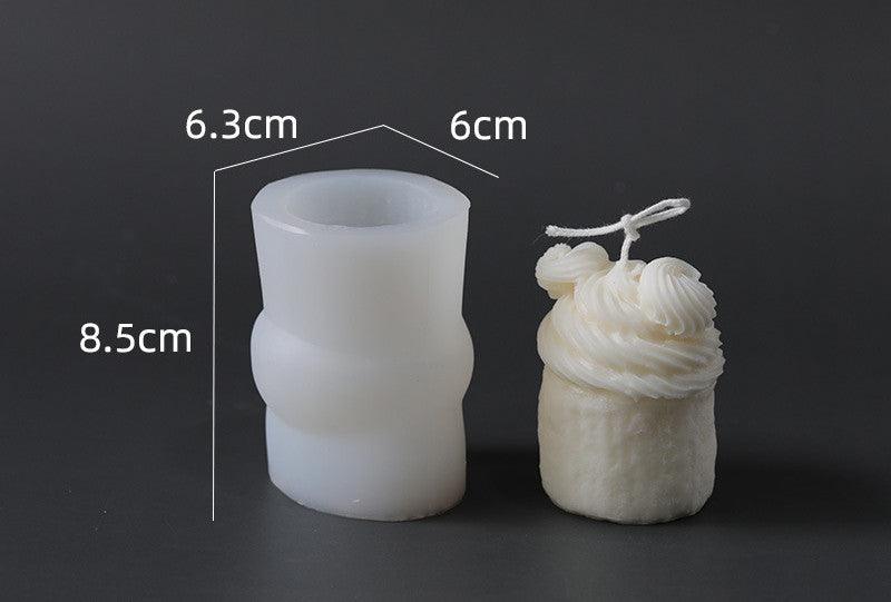 Organic Style Aromatherapy Candle Silicone Moulds Candles Moulds