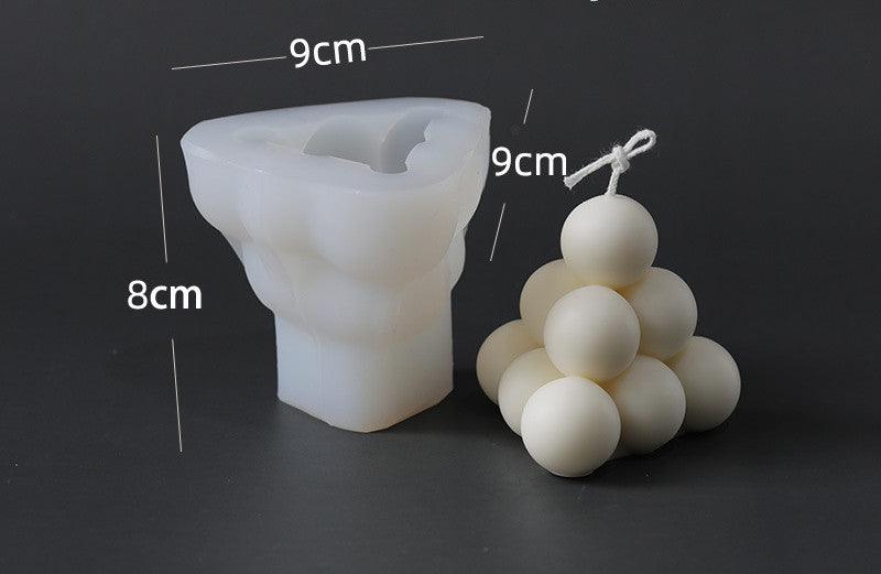 Organic Style Aromatherapy Candle Silicone Moulds Candles Moulds