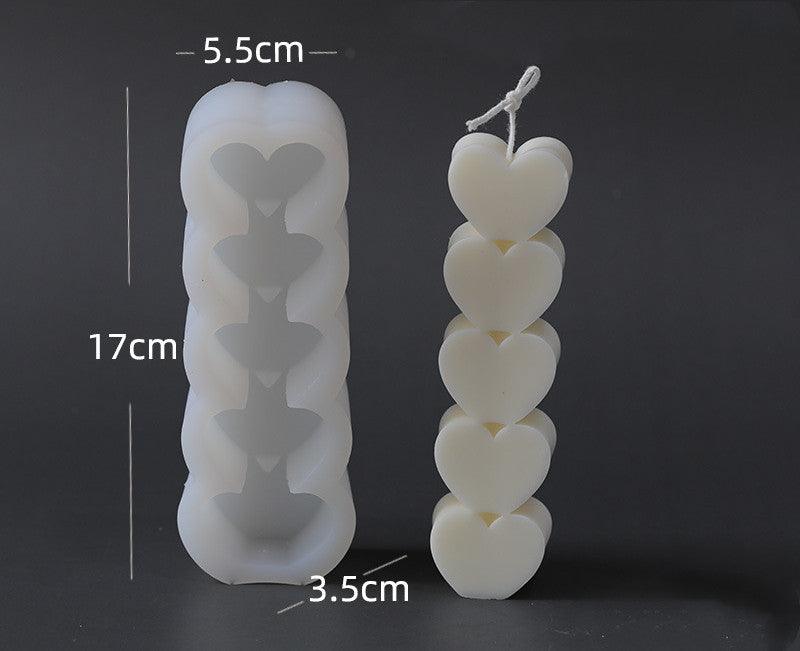Organic Style Aromatherapy Candle Silicone Moulds Candles Moulds