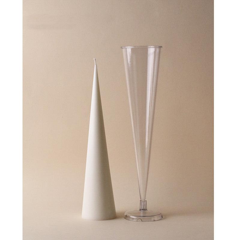 Plastic Candle Mould With Pointed Cone Connecting Stars Candles Moulds