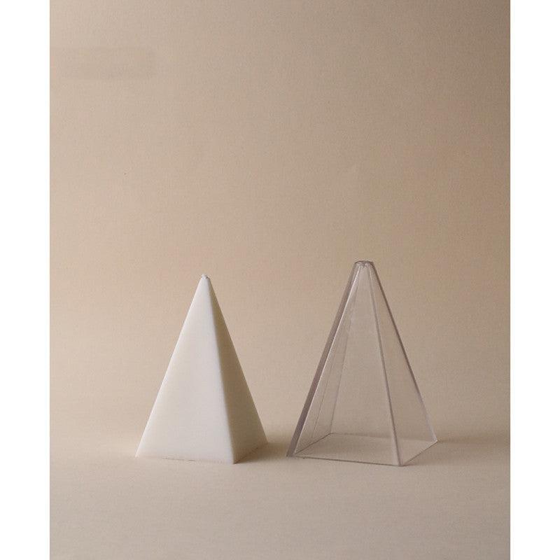 Plastic Candle Mould With Pointed Cone Connecting Stars Candles Moulds