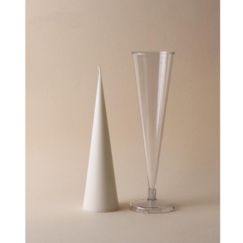 Plastic Candle Mould With Pointed Cone Connecting Stars Candles Moulds