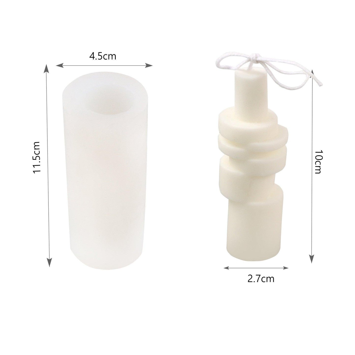Polygonal Silicone Geometric Magic Ball Candle Mould Candles Moulds