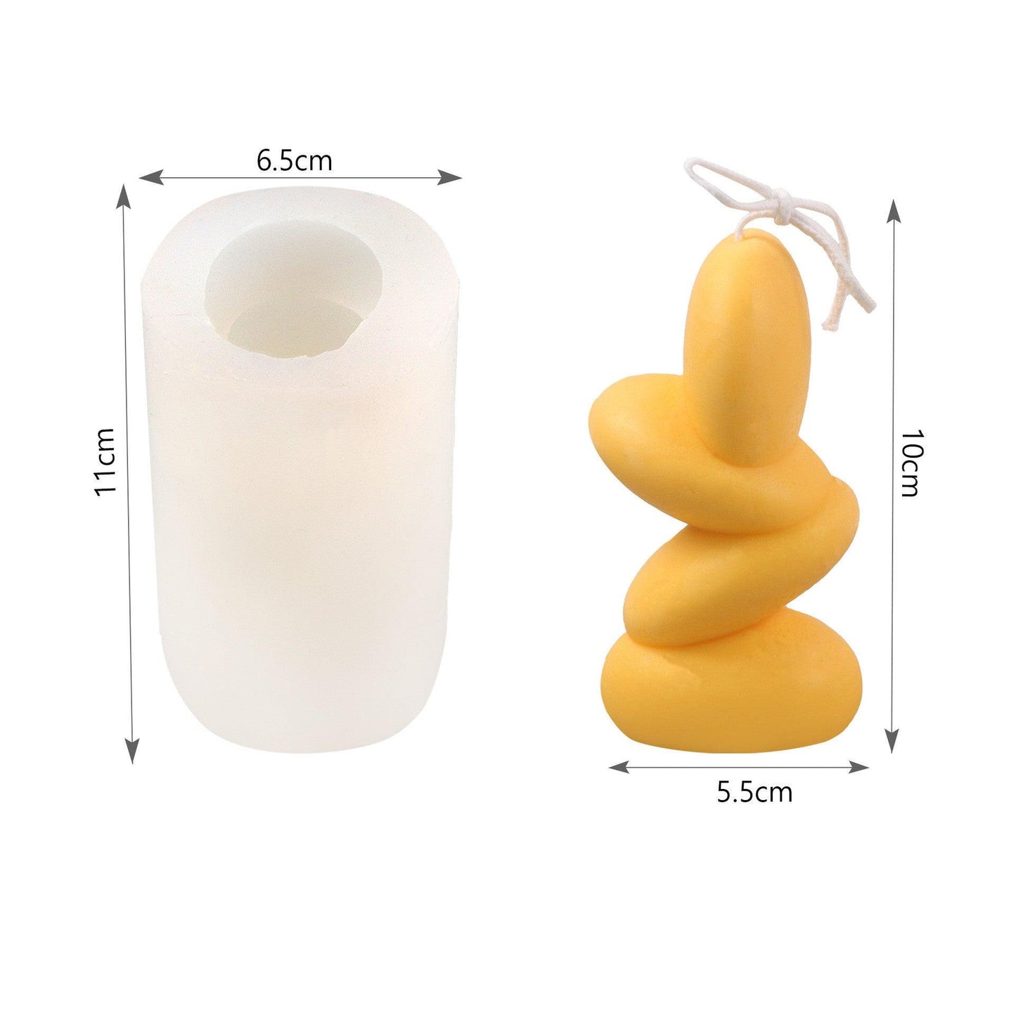 Polygonal Silicone Geometric Magic Ball Candle Mould Candles Moulds